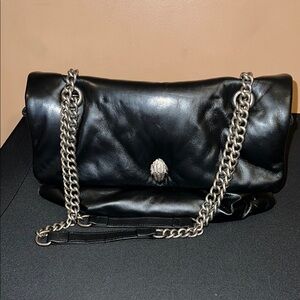 Elegant Black Chain Shoulder Bag